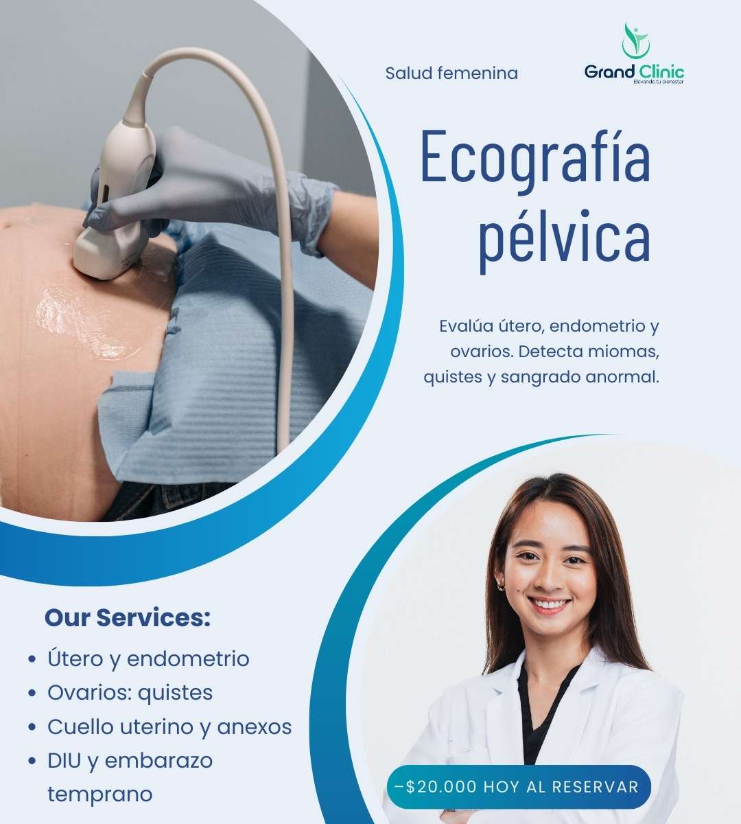 Agendar Ecografía Pélvica